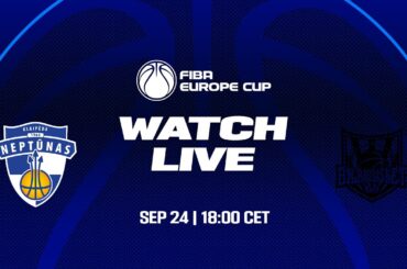 Neptunas Klaipeda v Bilbao Basket | Full Basketball Game | FIBA Europe Cup 2024-25