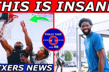 Guerschon Yabusele DUNKED On Him... Starting PF? | Joel Embiid In The BEST Shape Of His Life!