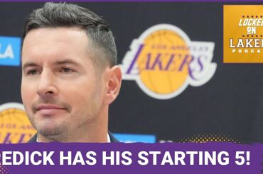 JJ Redick Names The Lakers Starting Lineup, Talks LeBron, Anthony Davis and "Jumping the Line."