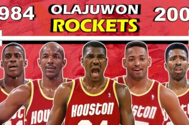 How Olajuwon and the Houston Rockets Won Back-to-Back NBA Titles | Rise and Fall | Timeline