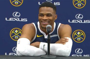 Russell Westbrook & Teammates Talk His Addition To The Nuggets At Media Day!