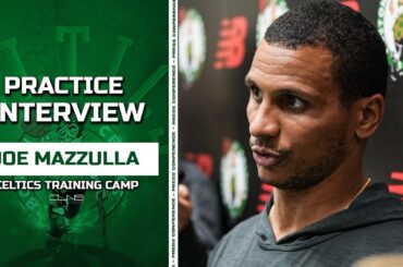 Joe Mazzulla Reacts to Jayson Tatum's New Shot | Celtics Practice