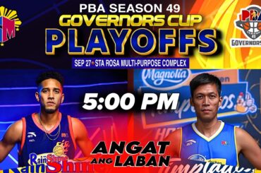 🔴LIVE RAIN or SHINE vs MAGNOLIA Hotshots PBA PLAYOFFS │ 2024 GOVERNOR'S CUP Play-by-Play Reaction!