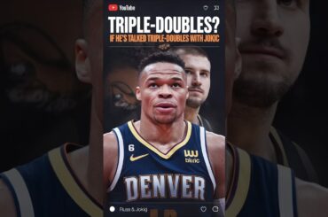 Russell on Talking Triple-Doubles with Jokić: A Dynamic Duo#nba #nbanews #2024nbaseason #shorts