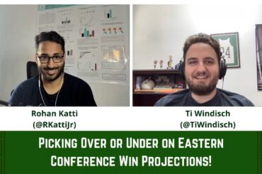 Picking over or under on Eastern Conference win projections!