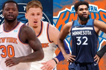 Knicks Trade Julius Randle, Donte DiVincenzo to Timberwolves For Karl-Anthony Towns