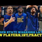 GOLDEN STATE WARRIORS LATEST NEW PLAYERS 1ST PRACTICE | HIELD,ANDERSON,KNOX,WATERS & MELTON WORKOUTS