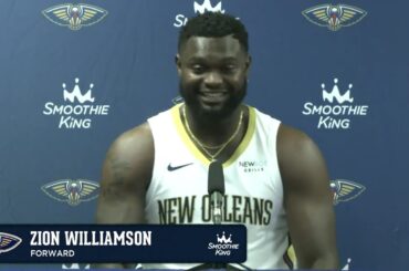 Zion Williamson interview | Pelicans Media Day 2024