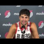 Deni Avdija Media Availability | 2024 Media Day | Portland Trail Blazers