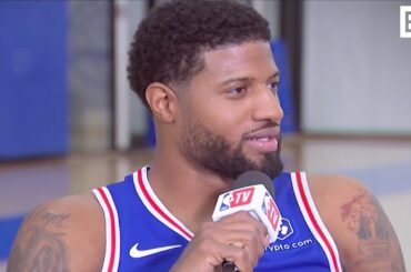 Paul George on Joining 76ers, Pressure of Competing for a Championship | 2024 NBA Media Day