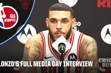 Lonzo Ball describes his path to returning at Chicago Bulls Media Day | NBA on ESPN