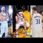 Klay Thompson Emotional On Leaving Warriors & Meets Kyrie Irving At Mavericks Media Day 2024!