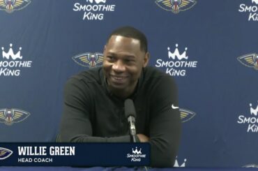 Willie Green interview | Pelicans Media Day 2024