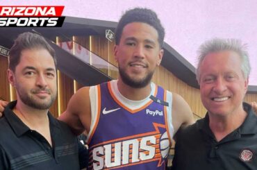 Devin Booker, Mat Ishbia & Bradley Beal exclusive interviews with Wolf & Luke at Suns media day