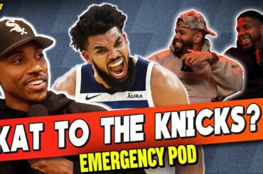 Jeff Teague REACTS to Karl-Anthony Towns trade to Knicks, Julius Randle to Timberwolves | Club 520