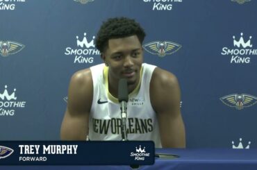 Trey Murphy III interview | Pelicans Media Day 2024