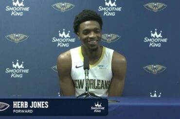 Herb Jones interview | Pelicans Media Day 2024