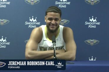 Jeremiah Robinson-Earl interview | Pelicans Media Day 2024