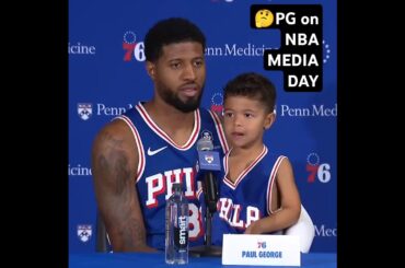 PG on Philly's championship:Philly sports talk,97.5 the fanatic#nba#nbamediaday