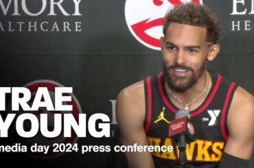 Trae Young Press Conference | Atlanta Hawks Media Day 2024