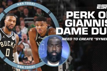 Perk says Giannis and Damian Lillard need to work on creating ‘synergy’ this season | NBA Today