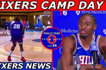 Guerschon Yabusele EMERGES! | Tyrese Maxey Is TAKING OVER! | Sixers Training Camp Day 1