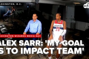 Wizards rookie Alex Sarr holds himself to high expectations