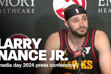 Larry Nance Jr. Press Conference | Atlanta Hawks Media Day 2024