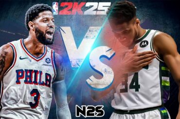 Philadelphia 76ERS vs Milwaukee BUCKS 2K25: Eastern Conference Finals Preview