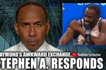 Stephen A. addresses Draymond Green's uncomfortable exchange on Media Day | First Take YT Exclusive