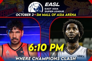 🔴LIVE SAN MIGUEL Beermen vs SUWON KT Sonicboom EASL │ EAST ASIA SUPER LEAGUE Play-by-Play Reaction!