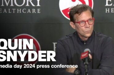 Quin Snyder Press Conference | Atlanta Hawks Media Day 2024