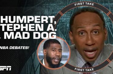 Iman Shumpert DEBATES Stephen A. & Mad Dog on LeBron's expectations + KAT to the Knicks | First Take