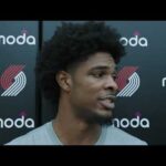 Scoot Henderson Media Availability | October 2, 2024 | Portland Trail Blazers Training Camp