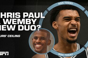 WEMBY SEASON 2 LOADING 📈 What's the ceiling for Chris Paul, Victor Wembanyama & Spurs? | NBA Today