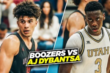 #1 Player vs #2 Player In The Nation Face Off In Championship Game! | AJ Dybantsa vs Boozer Twins