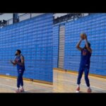 Karl Anthony Towns First Practice As New York Knicks