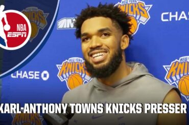 Karl-Anthony Towns was ‘shocked’ about trade to the Knicks | NBA on ESPN