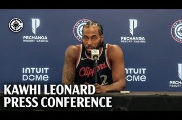 LA Clippers media day Kawhi speaks on Paul George leaving Roster Breakdown and more