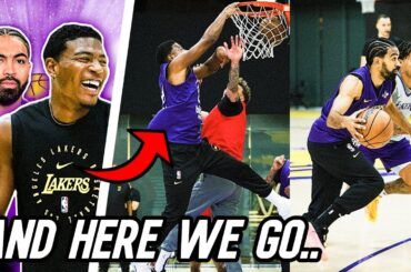 Lakers Training Camp GETS INTENSE on Day 3! | Redick Hypes Vincent, Christian Koloko/Reddish Update!