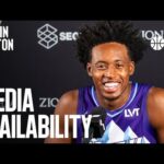 COLLIN SEXTON 2024/25 Media Day Availability 🎙️ | UTAH JAZZ