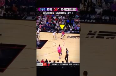 PART 1 - Beal Fumbled in Clutch 🤷‍♂️ Wizards vs Heat Ending #nba #shorts