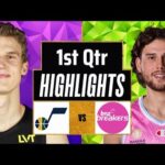 New Zealand Breakers vs. Utah Jazz Full Highlights 1st QTR | Oct 4 | 2024 NBA Preseason