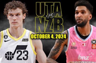 Utah Jazz vs New Zealand Breakers Full Game Highlights - October 4, 2024 | 2024 NBA Pre-Season