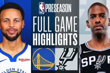 WARRIORS vs SPURS FULL GAME HIGHLIGHTS | October 5, 2024 | 2024 NBA Pre Season Highlights 2K25