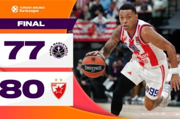 CLOSE till THE END | Paris Basketball-Crvena Zvezda R1 HIGHLIGHTS 24-25 Turkish Airlines EuroLeague