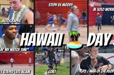 Hawaii Day 3: Moody swats Steph Curry who later doesn’t miss; Splash Buddy (Hield)💦watch time killed