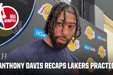 Anthony Davis says ‘everybody was talking smack in Bronny’s favor’ during Lakers practice