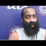 James Harden "This Is The Best Shape I've Been In 5 or 6 Years" Clippers Practice. HoopJab