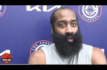 James Harden "This Is The Best Shape I've Been In 5 or 6 Years" Clippers Practice. HoopJab